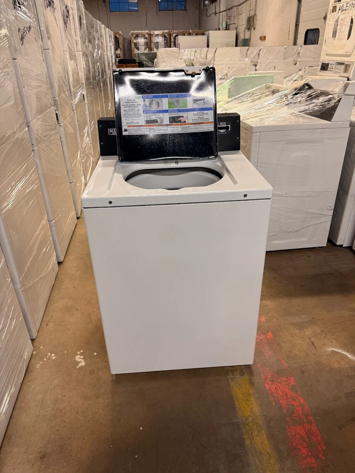 MAT20PR Maytag Card Operated Top Load Washing Machine, Used - Image 2 of 4