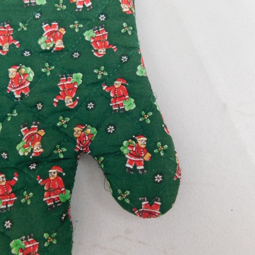 10pc Lot Decorative Christmas Printed Potholders & Oven Mitt #8889 - 第 4/20 張圖片