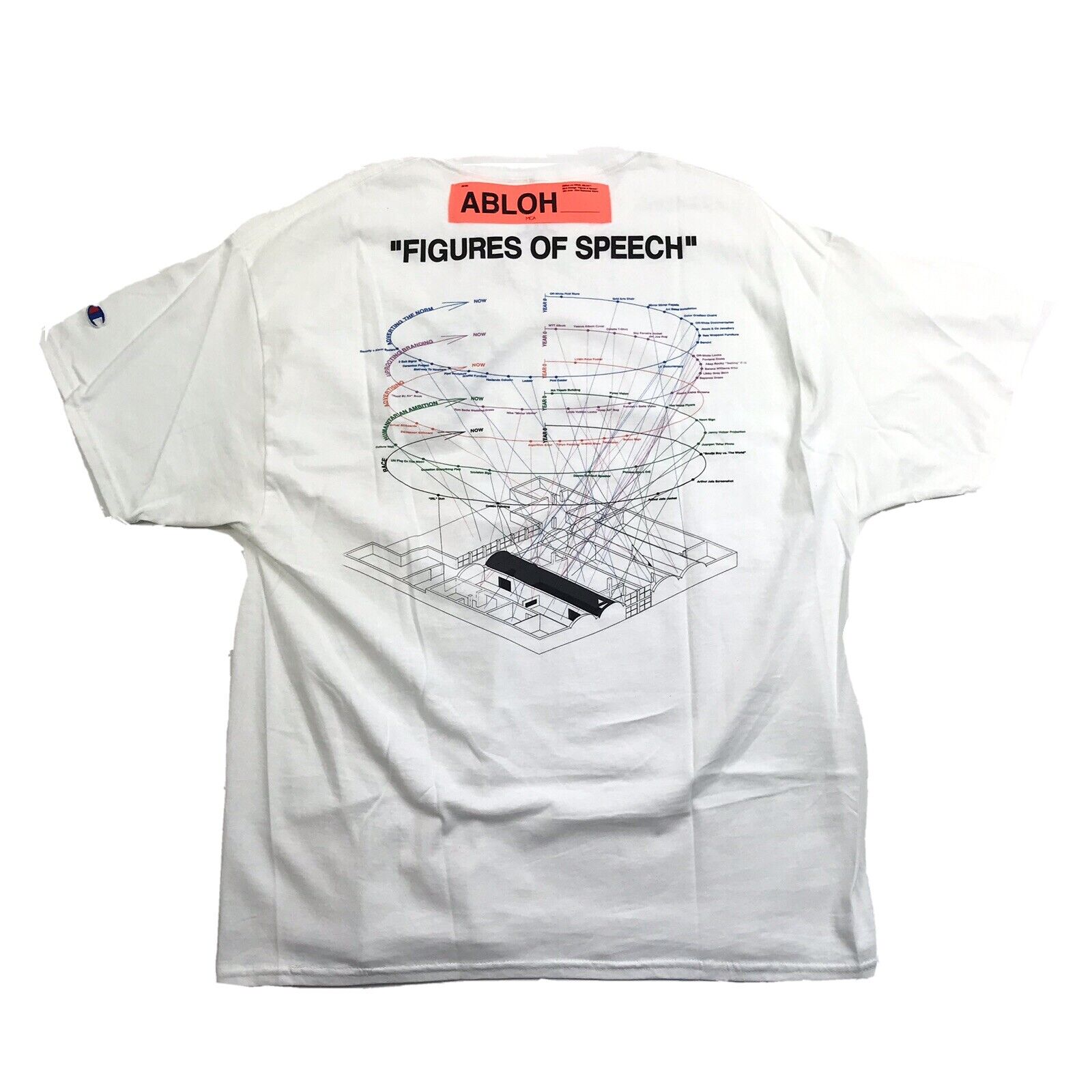 VIRGIL ABLOH - FOS TROJAN HORSE CHAMPION TEE WHITE – LMTD