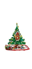 Building Blocks Christmas Tree House 2100 Piece Set Bricks Toys NO BOX. READ 