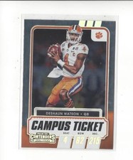 2021 Contenders Draft Picks Campus Ticket #2 Deshaun Watson Clemson Browns