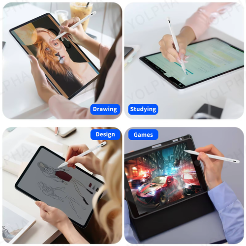 Apple Pencil Stilo Compatibile, Penna Stilo Magnetica Ipad pro Ricarica USB C - Bild 6 von 6