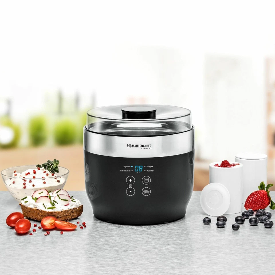 Rommelsbacher JG80 Frischkäse- Joghurtbereiter Yoghurtmaker Joghurtmaschine - Bild 3 von 4