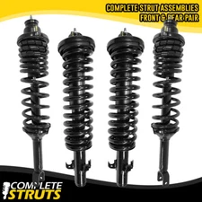 1997-1999 Acura CL Front & Rear Quick Complete Strut & Spring Assemblies