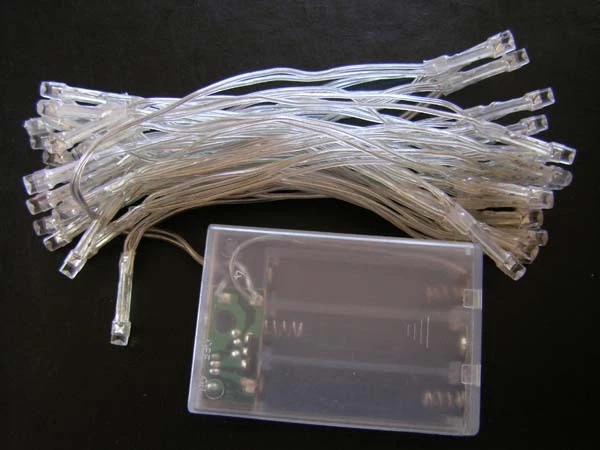 4x 5m Pink LED Fairy Lights Birthday Engagement Wedding Party Venue Decoration - Image 3 of 4