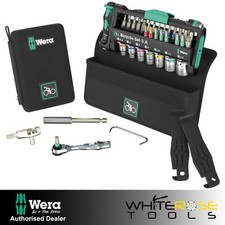 Image of Wera Screwdriver Bits Bit Holder Socket Set Chain Tool Bicycle Set 3 A 40pc