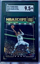 2018 Panini Hoops LCA-24 Jayson Tatum Lights Camera Action HOLO SGC 9.5 MINT+