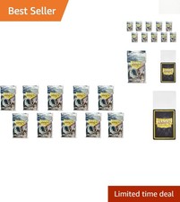 100 Count Clear Inner Sleeves - Perfect Fit for Collectors and Enthusiasts