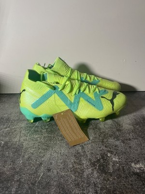 Puma Future PRO FG AG Soccer Cleats Shoes Green Yellow Womens Size 6