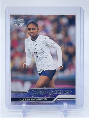 ALYSSA THOMPSON 2024 UPPER DECK GOODWIN CHAMPIONS YOUNG GUNS B RC Q1300-H