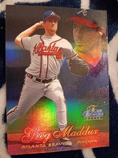 Fleer Flair Showcase Greg Maddux Row 2 SEAT 13 Atlanta Braves Baseball Card