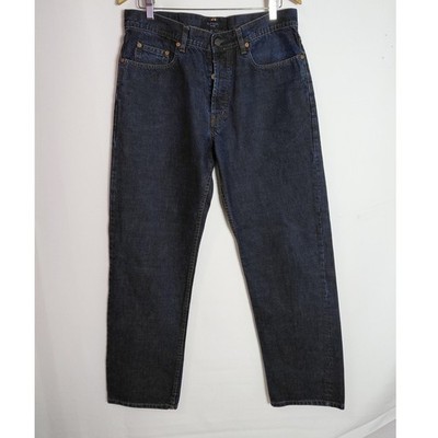 Paul Smith Jeans 100% Cotton Blue Solid Denim Classic Men Size 32