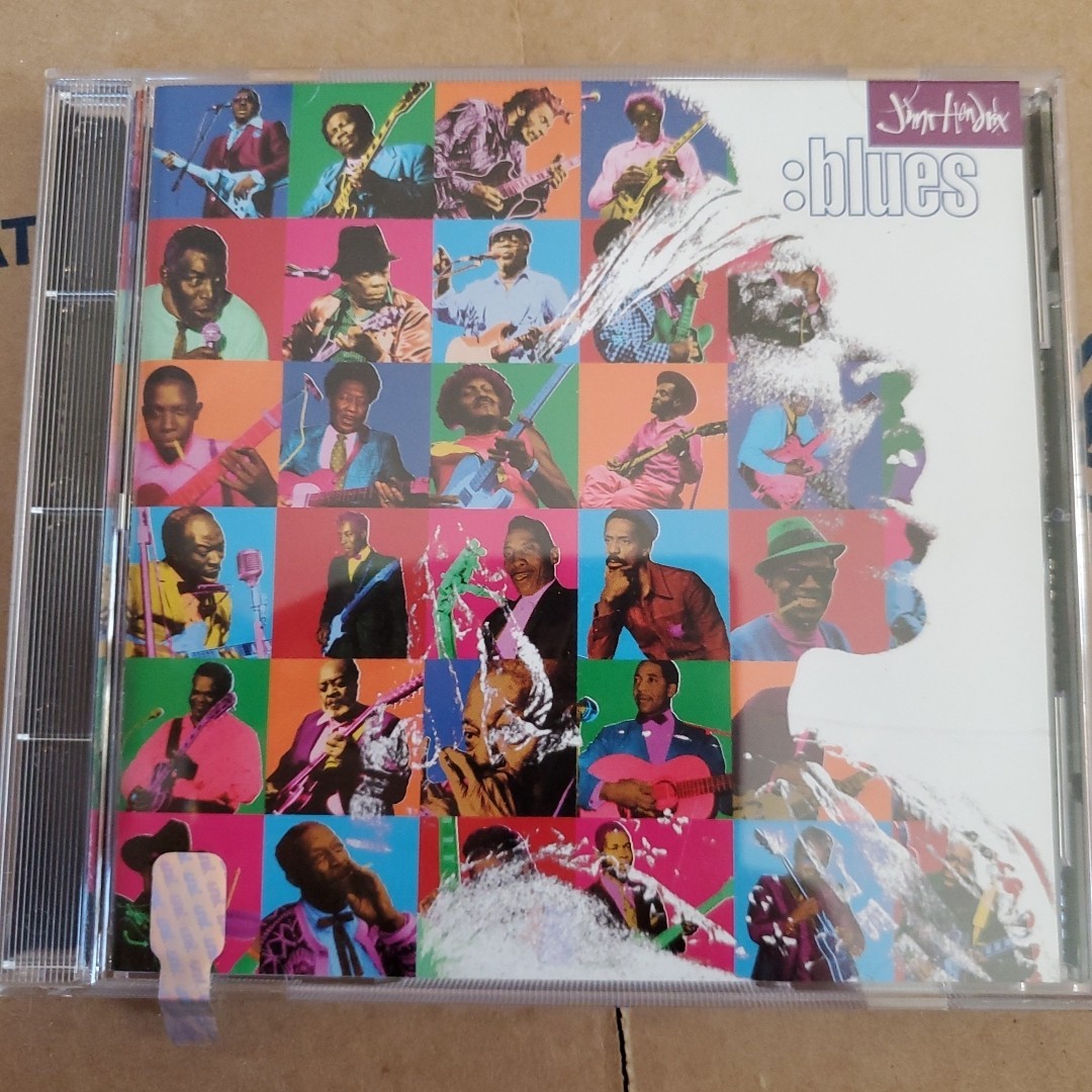 Blues by Jimi Hendrix CD MCA Unreleased Live & Studio Tracks