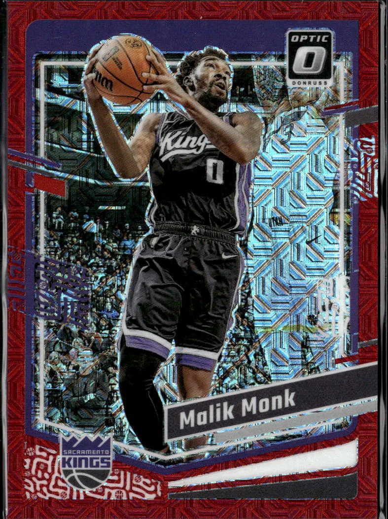 Malik Monk 2024 2023-24 Red Choice 70/88 Sacramento Kings