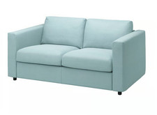 IKEA VIMLE FINNALA Bezug für 2er Bett, Saxemara hellblau BRANDNEU