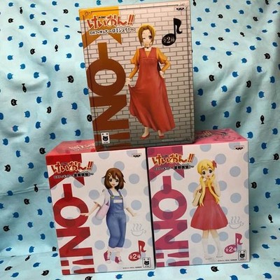 K-On Figures Set Banpresto DXF Ritsu Tainaka Tsumugi Kotobuki Yui Unopened