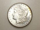 1887-P $1 MORGAN SILVER ONE DOLLAR GEM BU