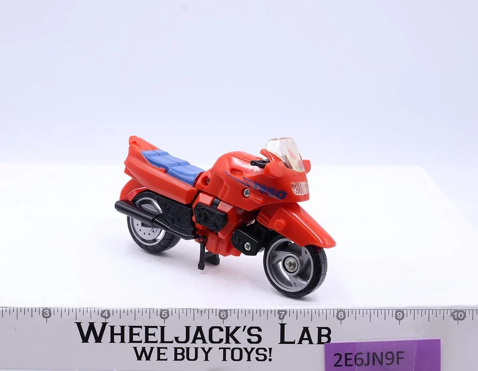 G2 Road Rocket Laser Cycles 100% Complete WORKS 1994 Vintage Hasbro Transformers - Image 2 of 4