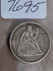 1889 P SEATED LIBERTY DIME- BEAUTIFUL CONDITION FOR ITS AGE !!!