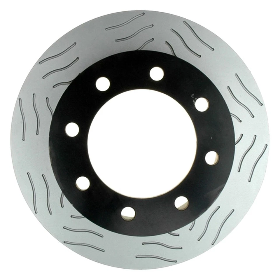 For Ford F-250 Super Duty 05-13 ACDelco Gold Slotted 1-Piece Front Brake Rotor Foto 3 de 4