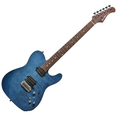 Bacchus Global Series TACTICS24　テレキャスター Bacchus Global Series TACTICS24-FM-GK ST-BLU with BOSS GK-5