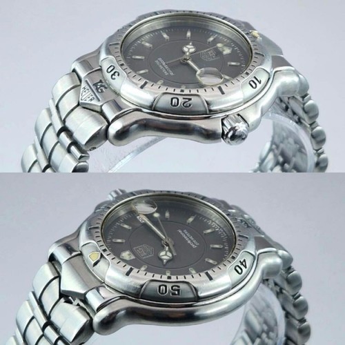 Excellent TAG Heuer WH1212 Professional 6000 Boys' Watch, 3 Hands, Date, - Picture 5 of 10