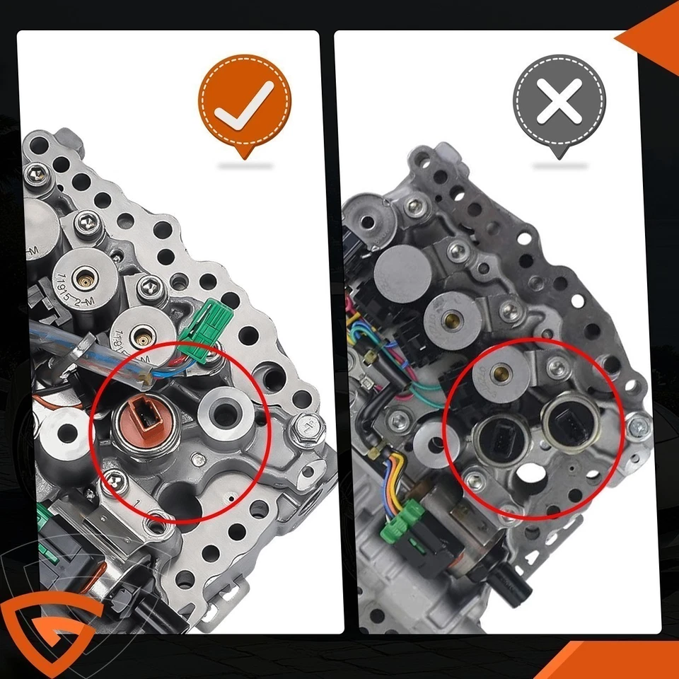 Cuerpo de válvula CVT y motor paso a paso para Nissan Rogue L4 2008-2013 2,5 L RE0F10A JF011E Foto 4 de 4