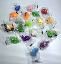 Cute Animals Dinosaur Set of 18 Squishie Toys Squeeze Fun Kids Stress Reliever