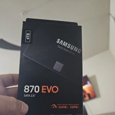 Samsung 870 EVO 4TB 2.5 Inch SSD Solid State Drive SATA