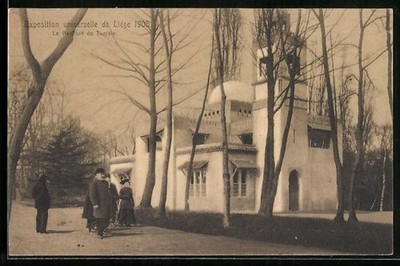 Exposition universelle de Liege 1905, Le Pavillon de Tunise, Ansichtskarte 1905 