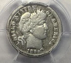 1894-O Barber Dime - PCGS VF-20; Nice Looking Key Date 10C!