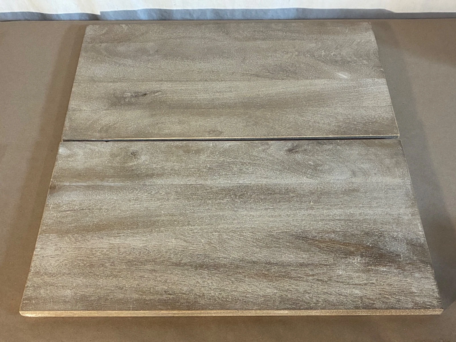 Pottery Barn Menlo Wood Wall Shelves Set/2