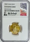 1990 American Gold Eagle 1 oz — photo from another recent sale