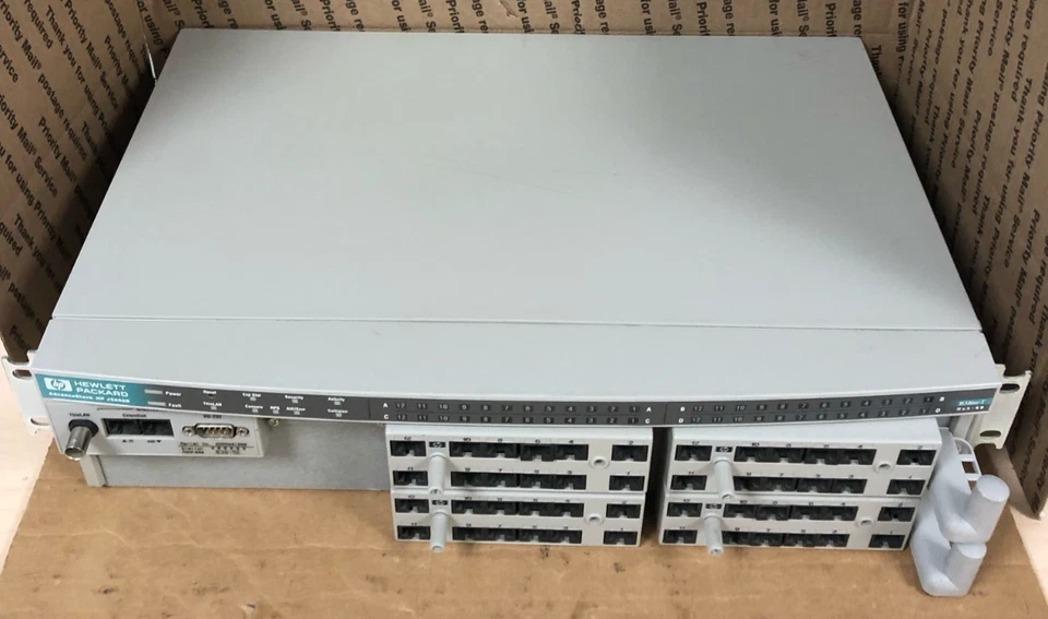 HP J2602B ADVANCESTACK 48 PORT HUB HUB-48 (TESTED) - Image 4 of 4