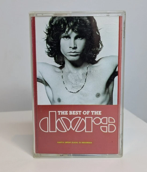 Casette Tape The Best of The Doors 1985 Liftout Insert Vintage Audio - Image 2 of 4