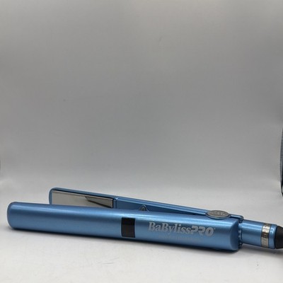 BaBylissPRO Nano Titanium Ultra-Thin Straightening Iron - Blue (BNT4072TUC)