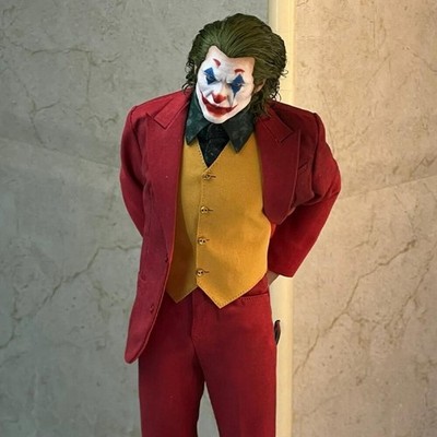 Adults Joker Cosplay Arthur Fleck Joaquin Phoenix Costume Coat Pants Fancy Dress