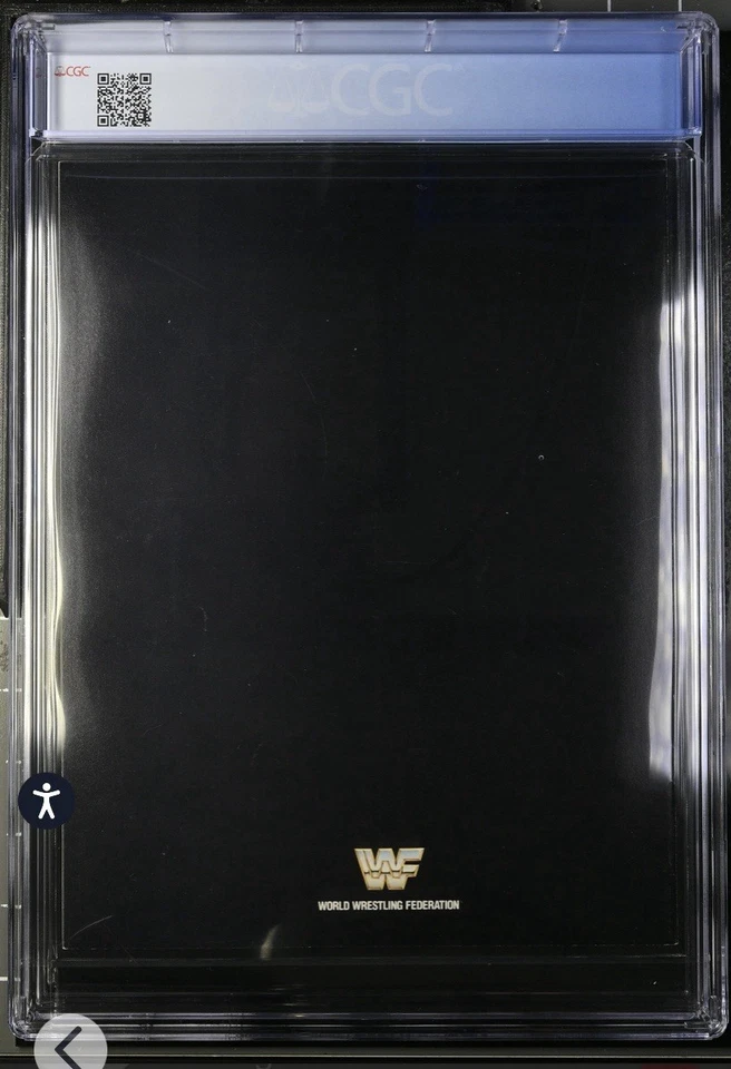 1987 WWF Survivor Series Program CGC 9.0 Hulk Hogan Andre The Giant - Image 2 of 3