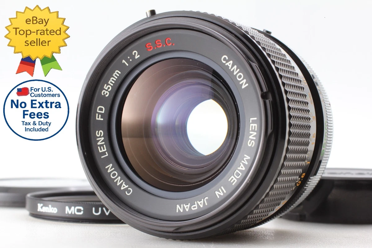 Canon FD 35mm f/2 Camera Lenses for sale | eBay