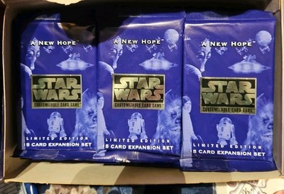 Star Wars CCG   A New Hope Limited Edition 15-Card Expansion Pack Factory Sealed