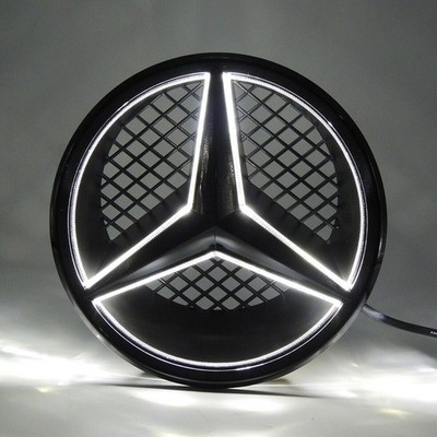 Fit For 2008-13 Mercedes Benz W204 C300 Led Emblem Front Grille Star Light NEW