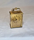 Vintage Swiza Swiss Brass Carriage Alarm Mantel Clock – Mechanical