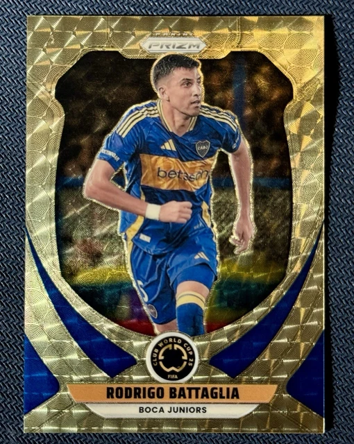 2025 Prizm FIFA Club World Cup Soccer Gold Vinyl #36 Rodrigo Battaglia 1 of 1 🔥