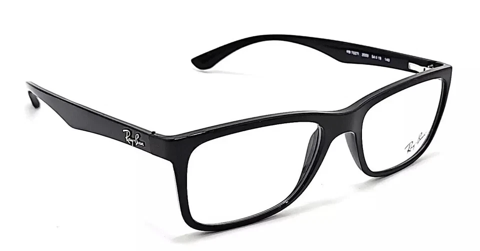 Gafas de lectura/bifocales/progresivas Ray-Ban RX7027I 2000 marcos negros Foto 2 de 4