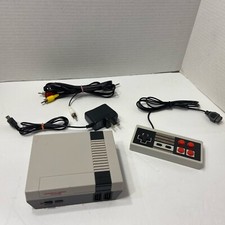 Nintendo Entertainment System NES-001 Original Console Controller Cords Tested
