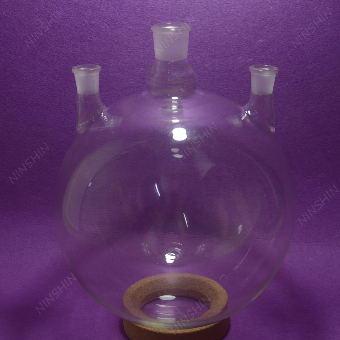 10000ml,3 necks,Round bottom Glass flask,10L Chemistry vessel,He