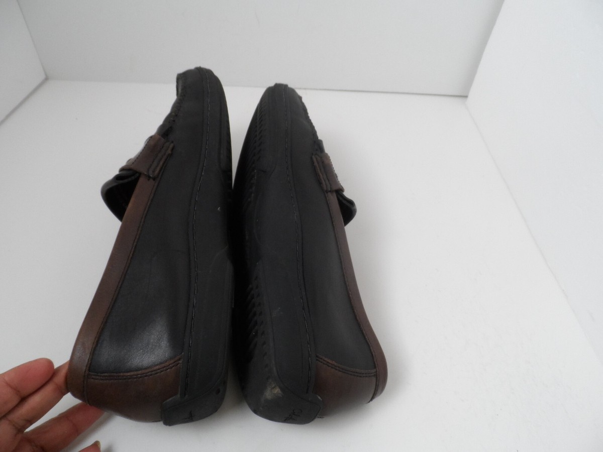 Cole Haan Pinch Tassel Loafers Size 10 Black Brown Leather Dress Shoes C02997 Cole Haan Pinch Tassel Loafers Men main image 2