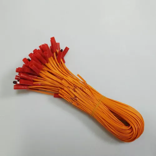 25PCS 3m/118in Copper Remote Starting coil System Connect Wire Orange Line 25pcs - Picture 8 of 9