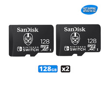Sandisk 128GB Nintendo Switch MicroSD Card Switch OLED Switch Switch Lite x2