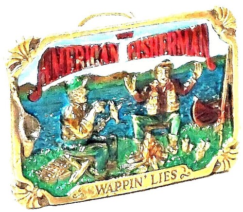 Vintage 1981 Locomotive No 165 Great American Buckle Chicago  display picture 1
